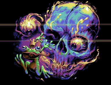The Frog and the Skull by Sulevi